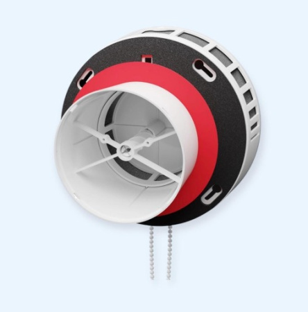 KIV125 ЭРА (ERA) Оголовок KIV с фильтром D125 пластик